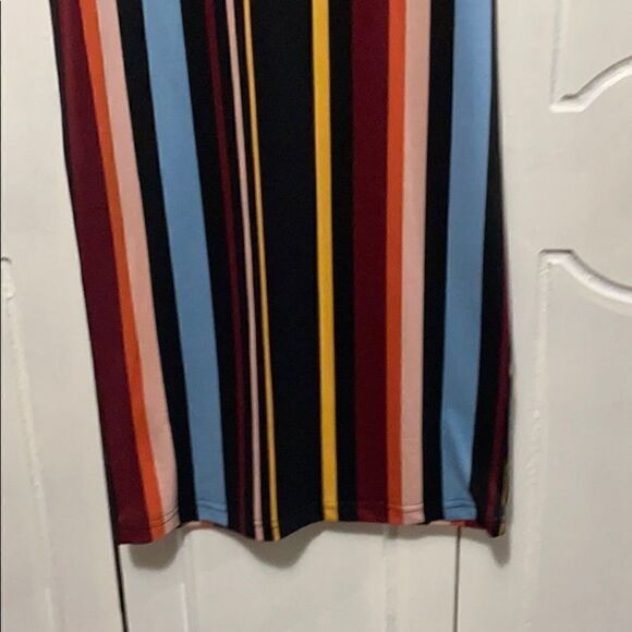 Full Circle Striped Tank Dress size Medium - Picture 3 of 7